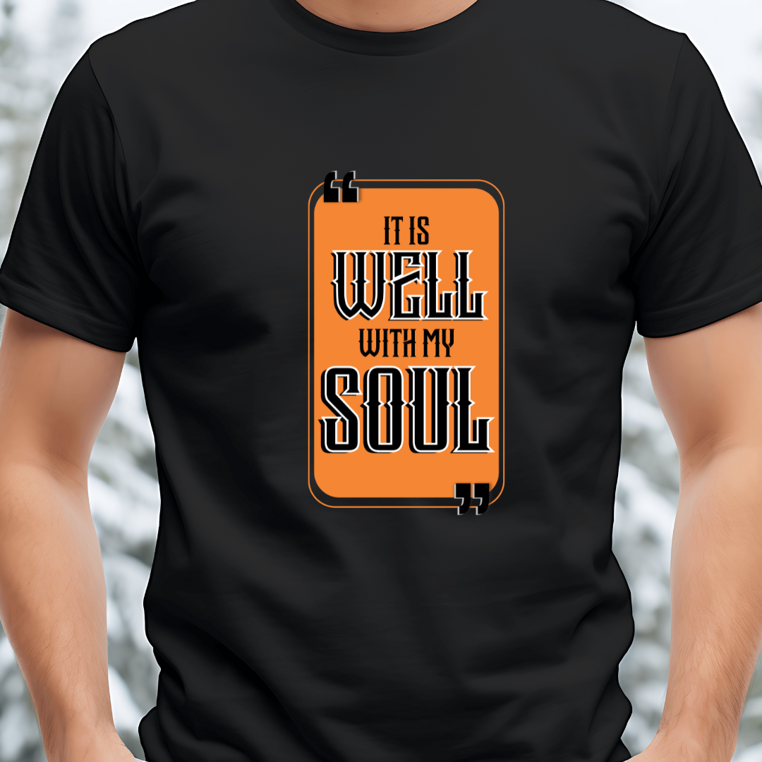 It is Well Christian T-Shirt - Peace Declaration Faith Apparel