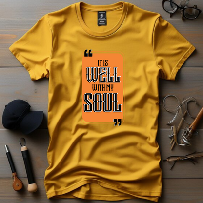 It is Well Christian T-Shirt - Peace Declaration Faith Apparel